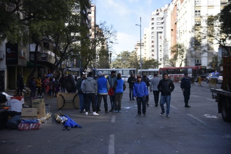 Levantaron el acampe piquetero en Córdoba.