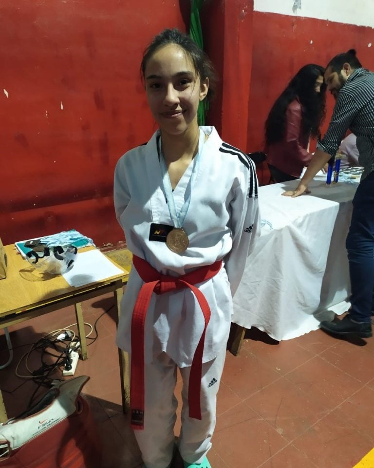 Valentina Pecchio Taekwondo Arroyito