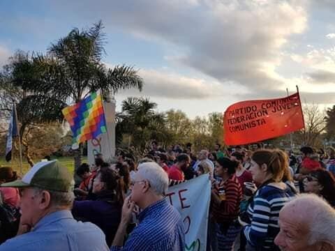 Marcha en contra de ambientalistas
Crédito: Facebook P.C.G