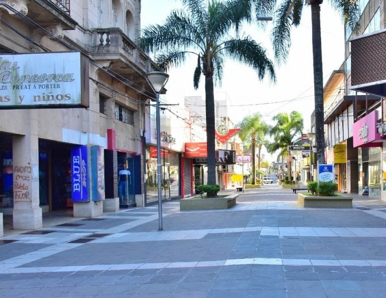 Operativo municipal y policial en Concordia