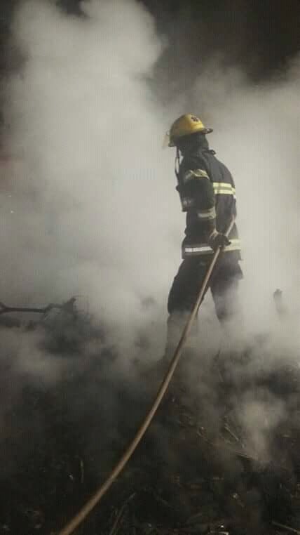 Bomberos en Villa Nueva