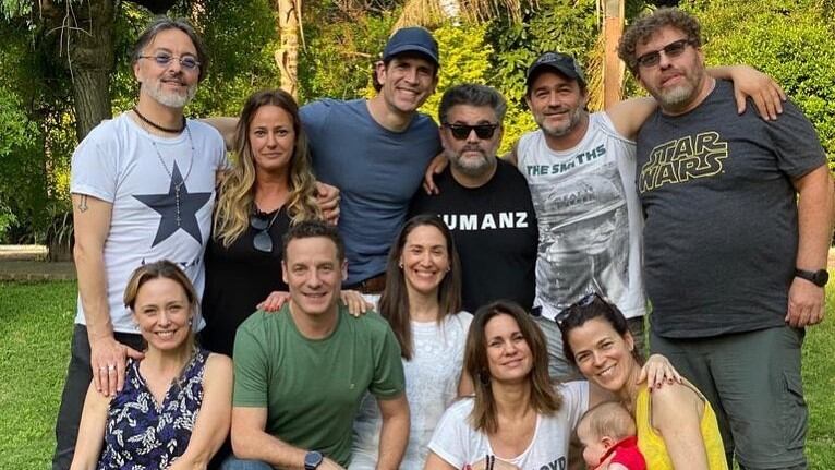 A 25 años de la mítica ficción, se volvió a juntar el elenco de Montaña Rusa (Foto: Instagram/ @duplaa_nancyok)