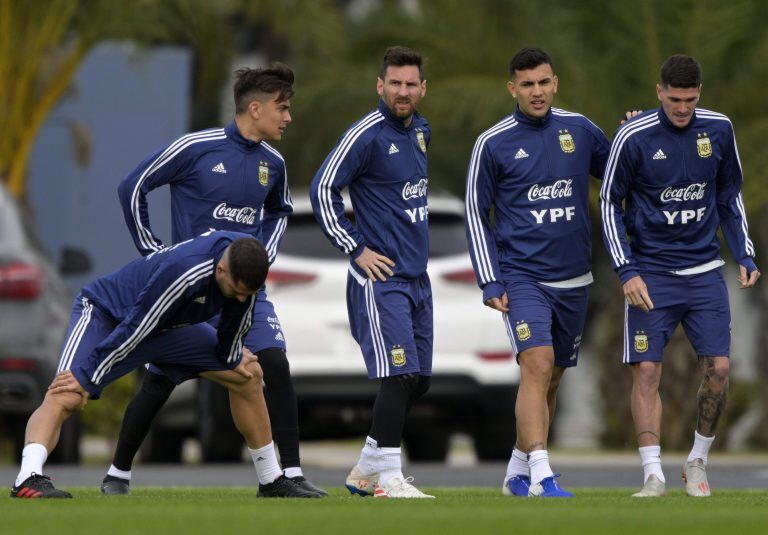 Lionel Messi contó que se integró bien al grupo. (AFP)