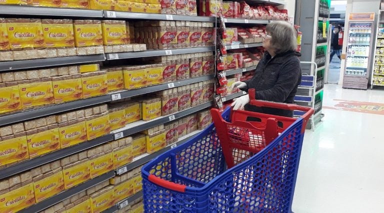 Compras en supermercados (Archivo Los Andes)