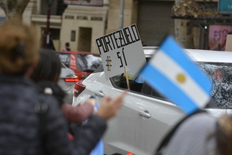 Movilización en contra de la expropiación de Vicentín en Mendoza - Gentileza Nicolás Ríos / Los Andes