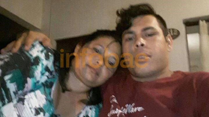 Gilda Rosalía Acosta Duarte y Richar Alejandro Sánchez Escobar, juntos. (Infobae)