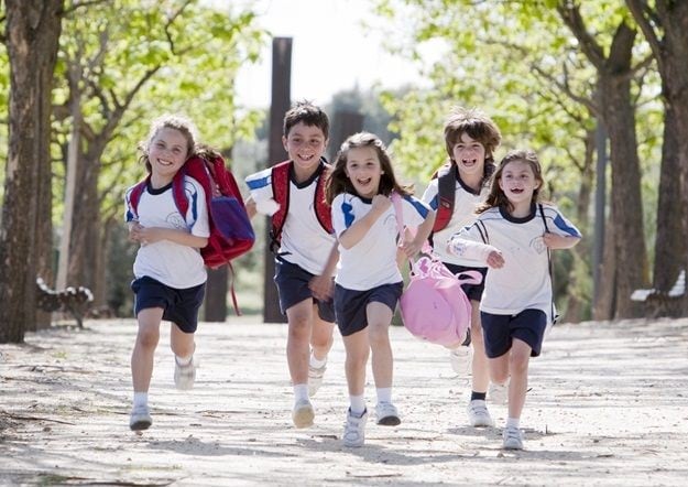 Tener todo dispuesto para el primer día de escuela