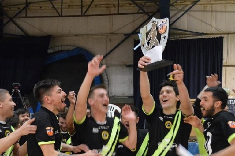 Del Campo Carnes Campeón - futsal Esquel