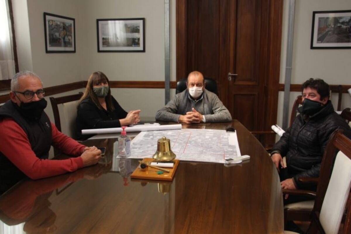 Sánchez se reunió con el representante del Sindicato de Fleteros