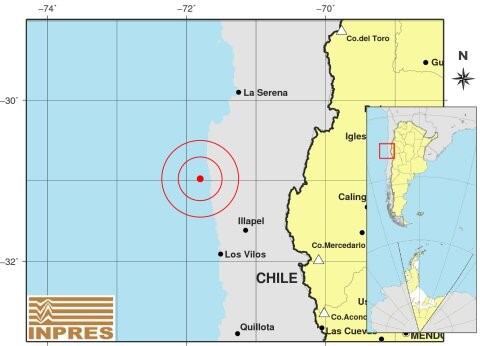 La información del INPRES sobre el sismo que se sintió en San Juan.