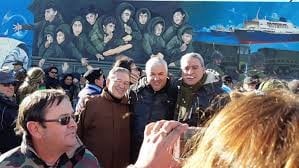 Homenaje "El Día que Madryn se quedó sin pan". Fotos: Gentileza Casa del Veterano de Guerra.