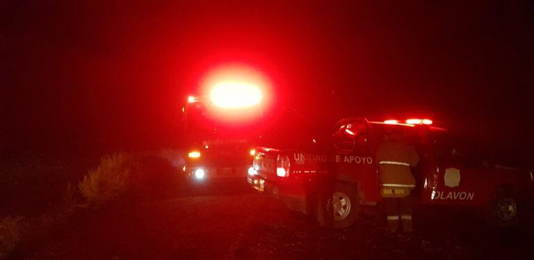 Incendio en El Doradillo.