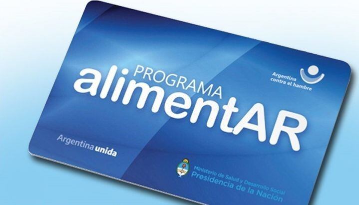 Tarjeta Alimentar