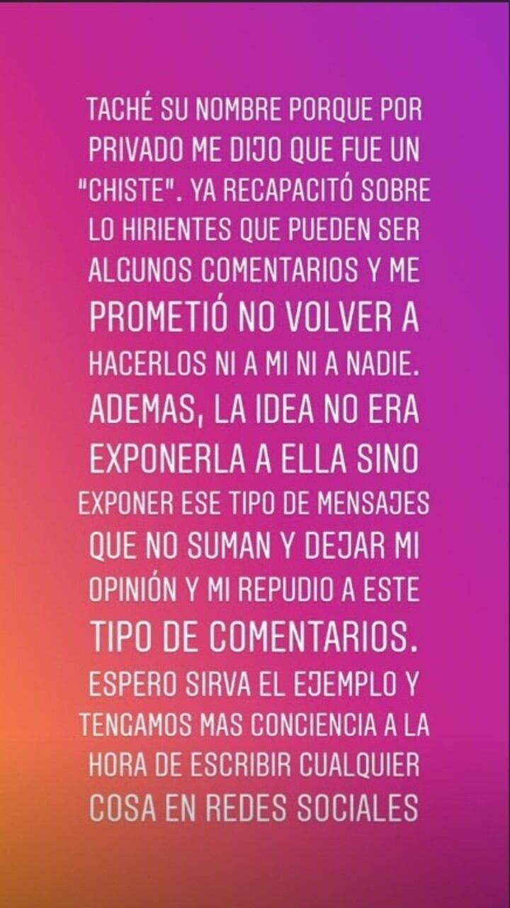 Stephanie Demner usó un comentario hiriente para generar conciencia entre sus fans sobre el impacto que tienen las agresiones.