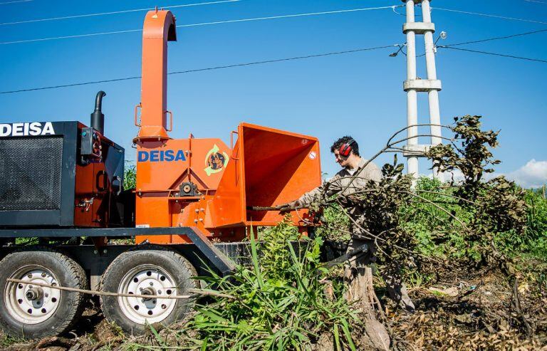 Se busca recuperar la energía de los residuos verdes (Municipalidad de Yerba Buena)