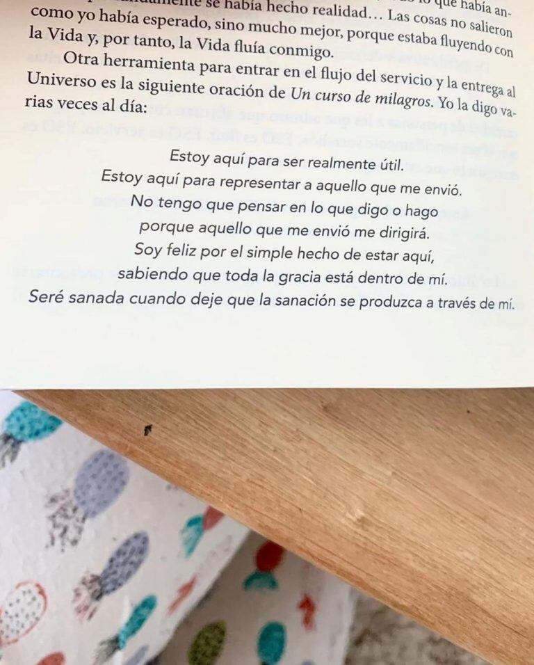 Publicación de Silvina Luna. (Instagram)