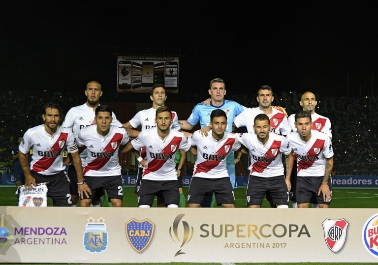 Las mejores fotos de la "Superfinal" ganada por River. Foto: AFP.