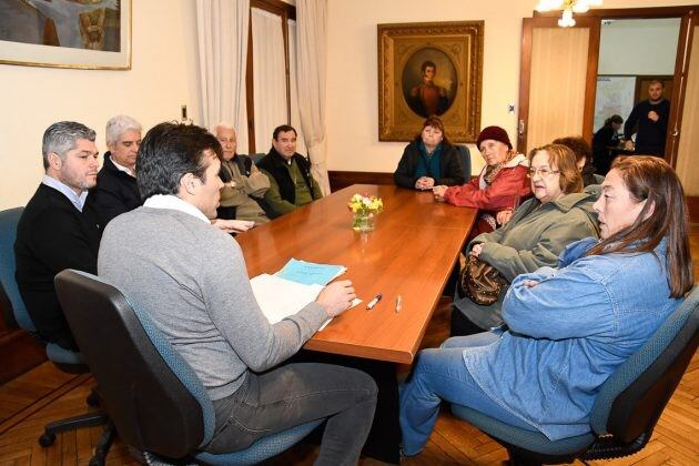 El intendente López dialogó con los jubilados