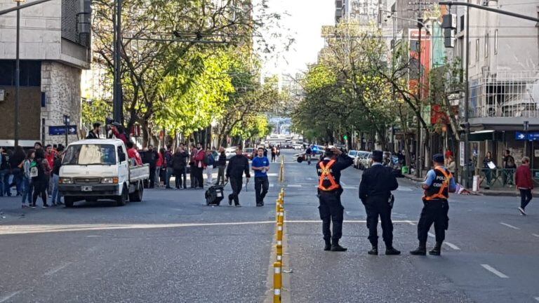 El paro general se siente en Córdoba con poca actividad en el centro de la ciudad