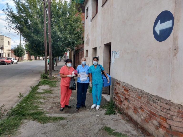 Campaña antigripal a domicilio en Salta.