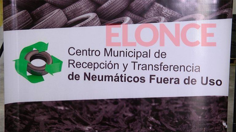 Paraná: inauguraron un centro de recepción de neumáticos fuera de uso.  Fotos: El Once.