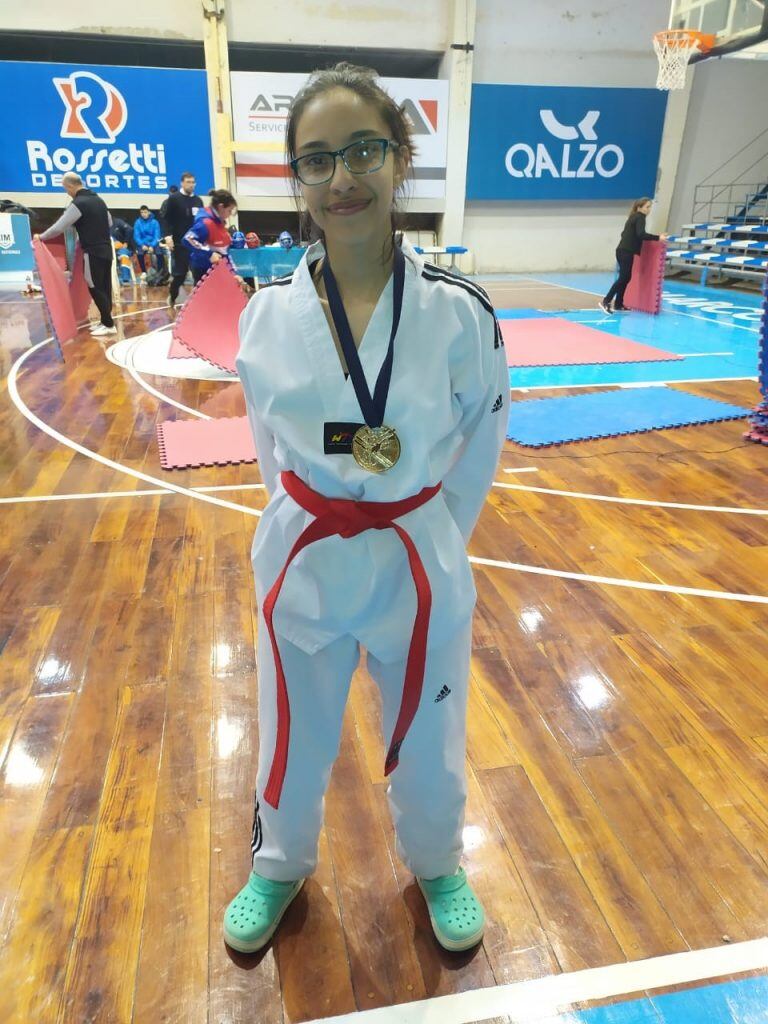 Valentina Pecchio Taekwondo Arroyito