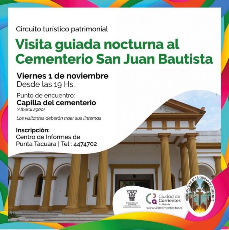 Visita nocturna al municipio