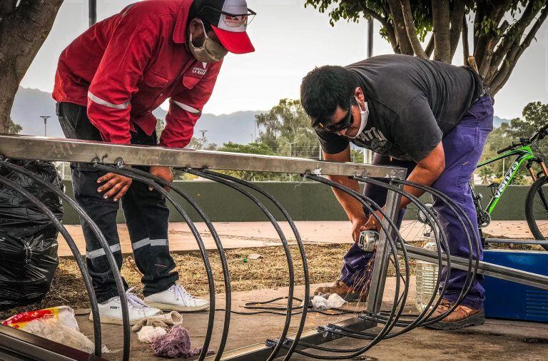 Parque de la Juventud: avanza la obra del Predio Ferial