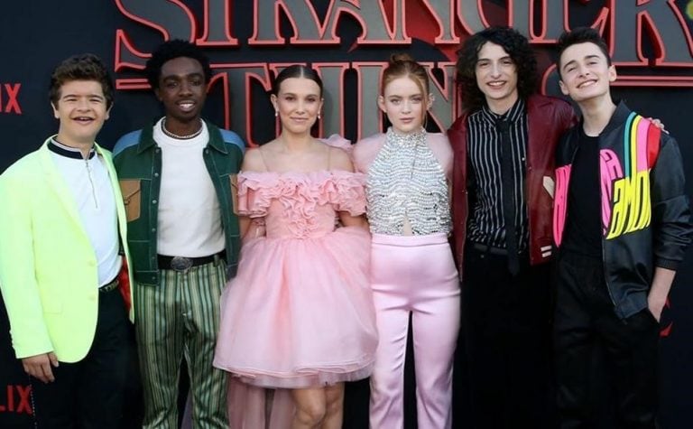 Los protagonistas de Stranger Things 3 (Foto: Instagram)