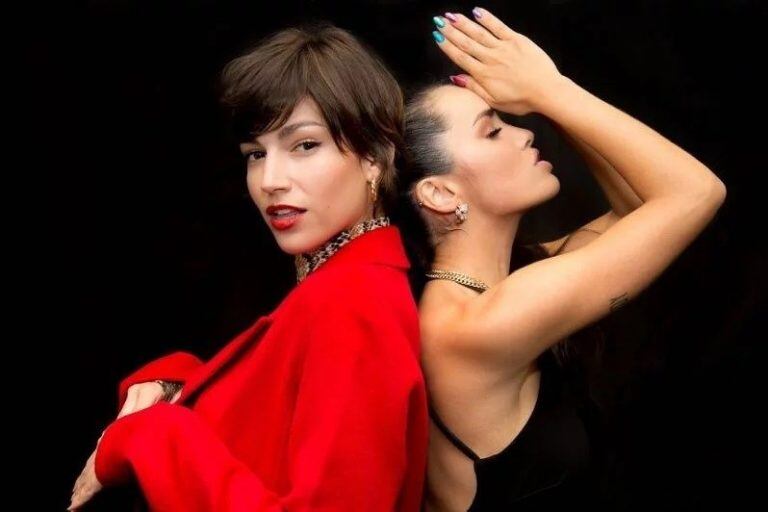 Úrsula Corberó y Lali Esposito (Instagram/@lalioficial)