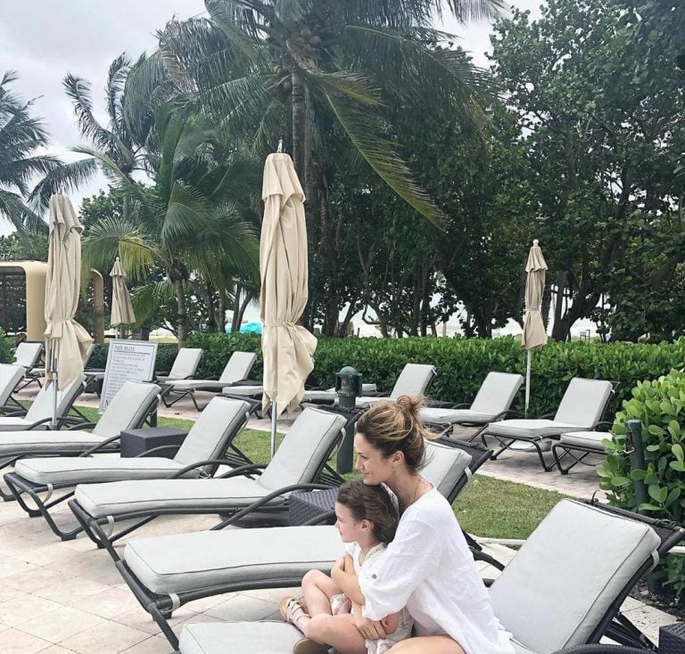 Paula Cháves y su hija Olivia (Foto: Instagram)