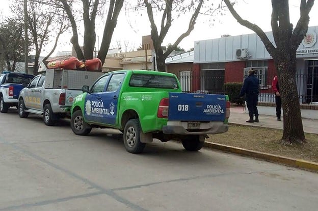 El sujeto detenido por tenencia de fauna autóctona es de la localidad de Brinkmann.