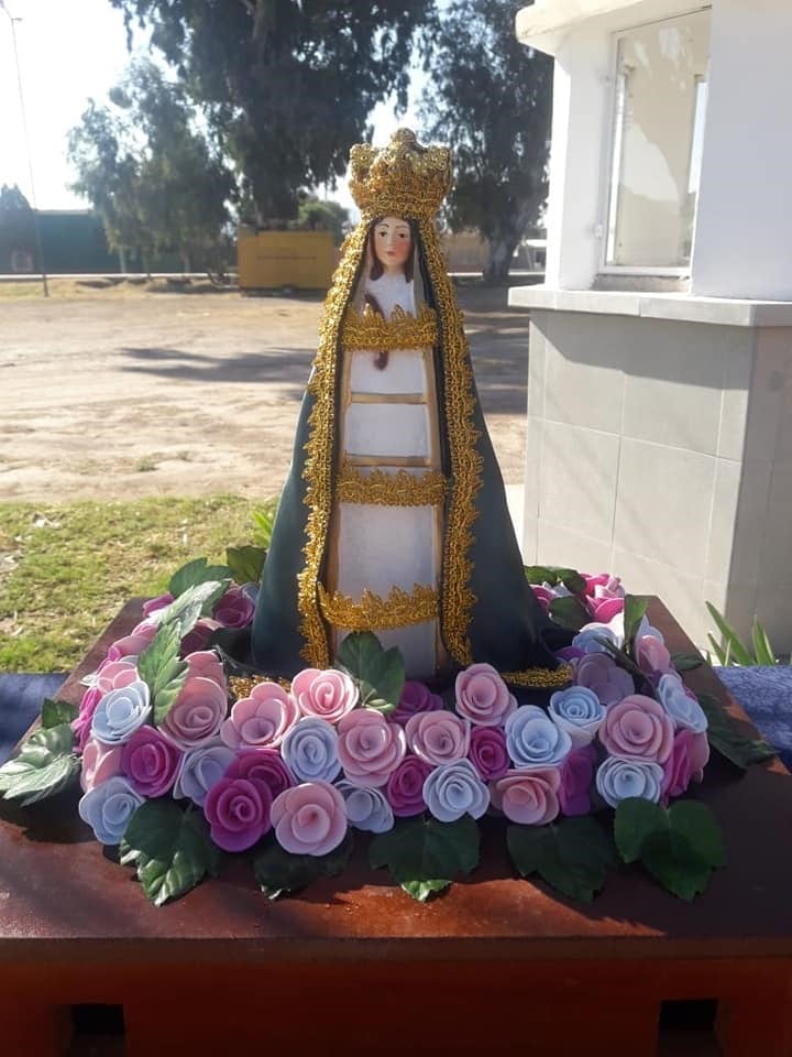 Inauguran una gruta en honor a la Virgen de Huachana en Salta (Facebook Salta Soy)