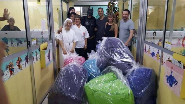 Batman Solidario juntará jabones y shampoo.