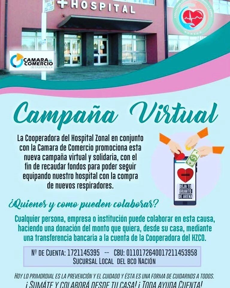 Campaña de la Cooperadora del Hospital Zonal