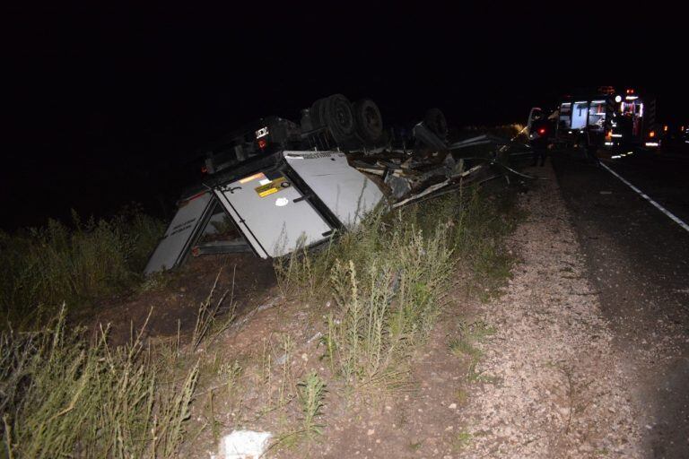 Accidente RP 16
Crédito: Policía Entre Ríos