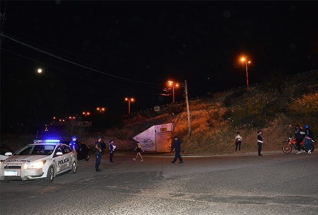 Megaopeartivo policial en San Luis.