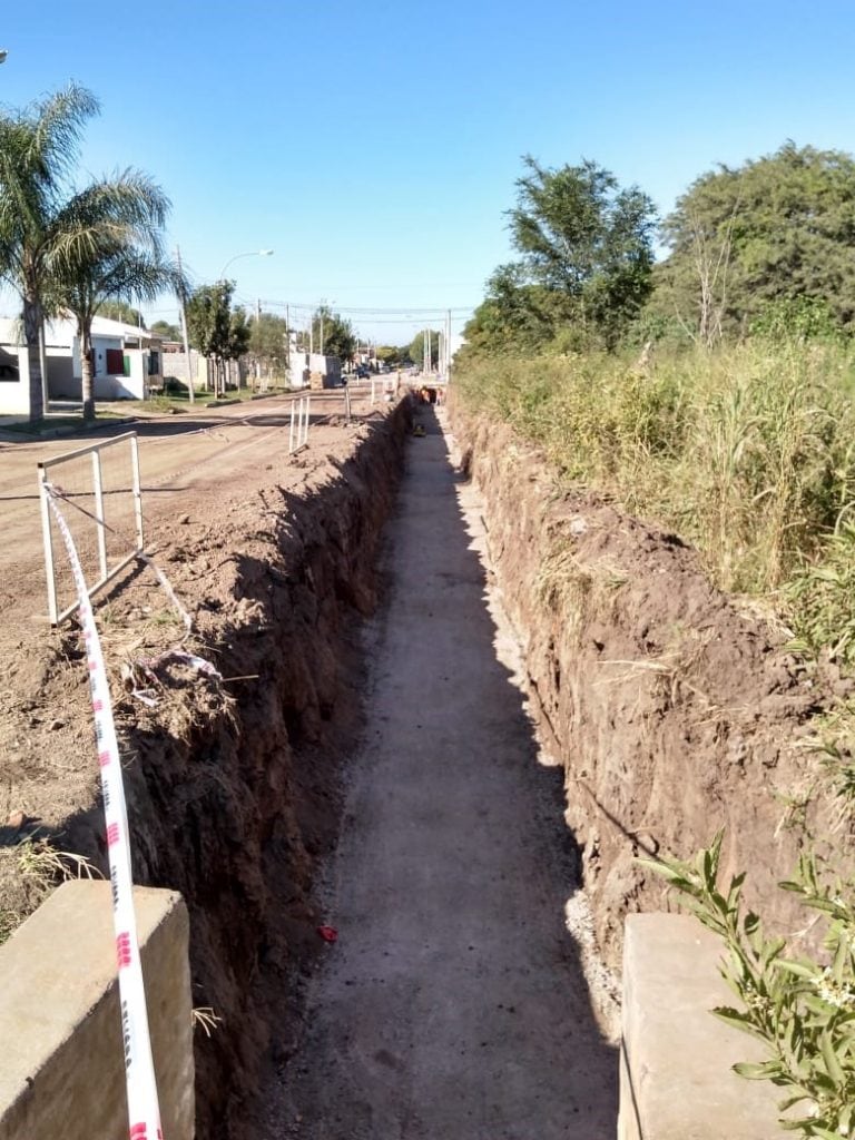 Canal de Desagües Norte en Río Primero