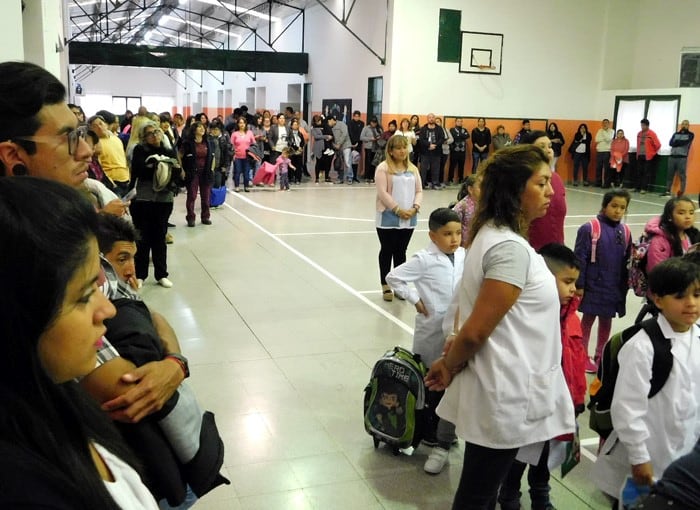 Inicio de clases fragmentado en la provincia. Foto: Radio 3.