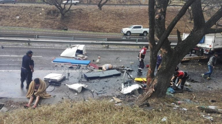 Siniestro vial en Jujuy