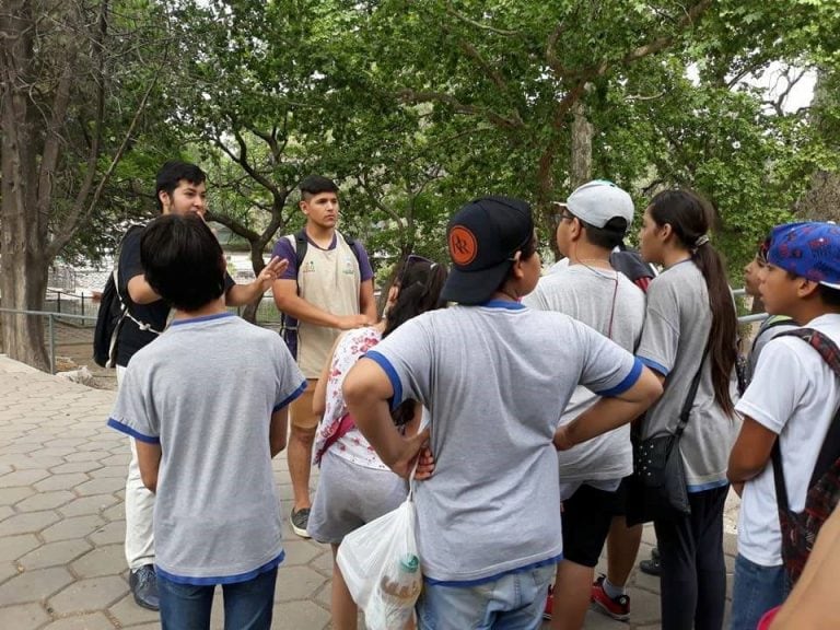 El Jardín Zoológico.