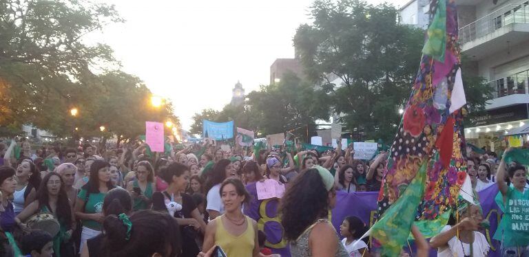 #8M en Alta Gracia: "Feliz va a ser cuando paren de matarnos"