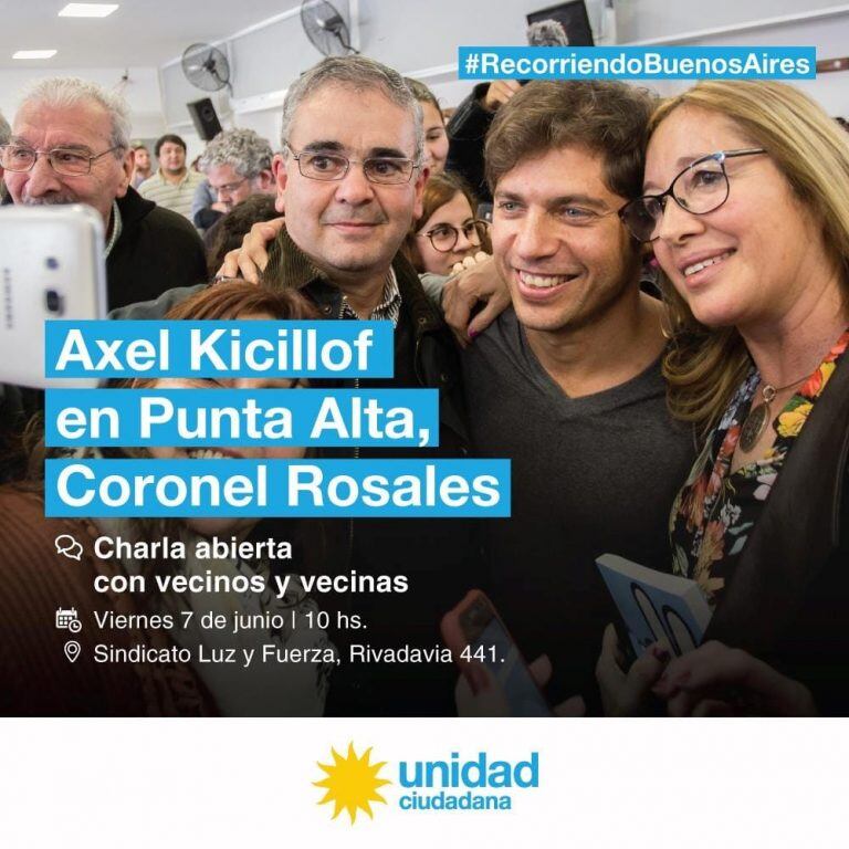 Kicillof visita Punta Alta