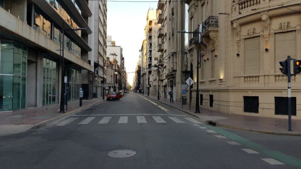 El paro general se cumple en Rosario con alto acatamiento