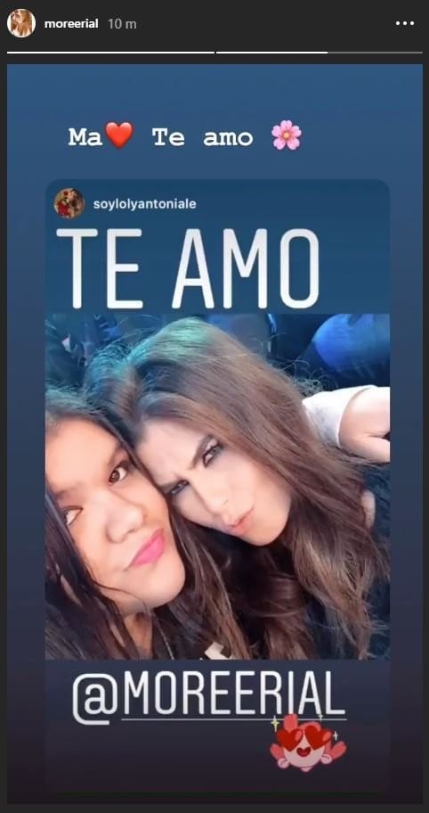 El mensaje de Loly Antoniale a Morena Rial