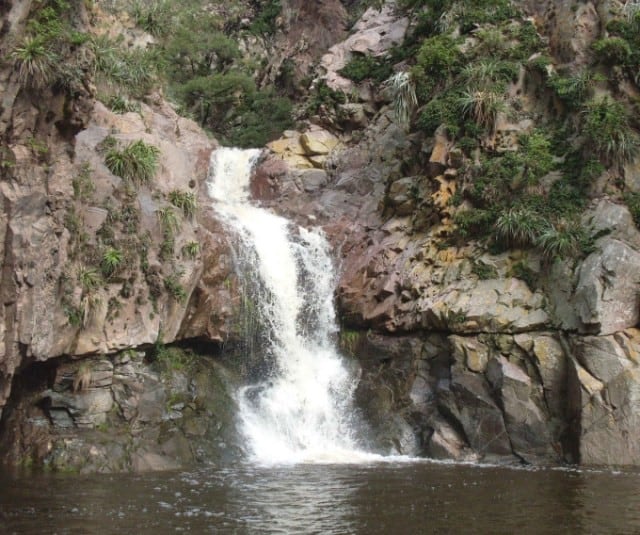 Cascada Los Hornillos. Río Ceballos