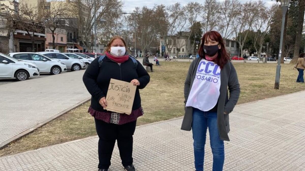 La CCC y otras organizaciones pidieron justicia por Lorena Riquel
