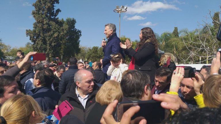 Macri en Monte Cristo - PH Ángela Alzate