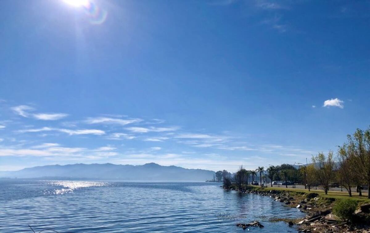 Continúa el clima caluroso en Carlos Paz
