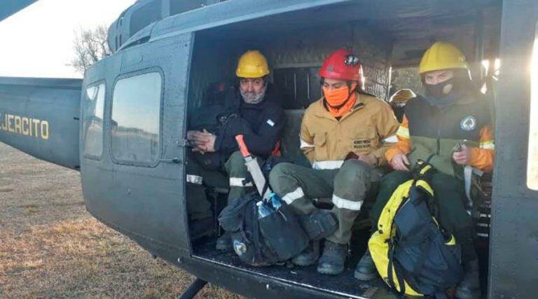 Brigadistas del Parque Nacional Lihué Calel (APN)